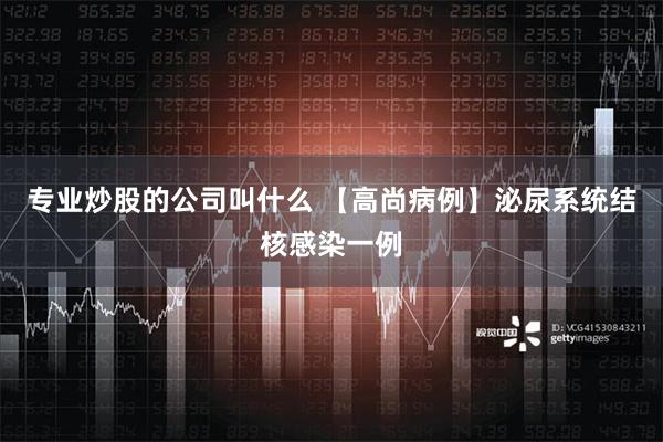 专业炒股的公司叫什么 【高尚病例】泌尿系统结核感染一例