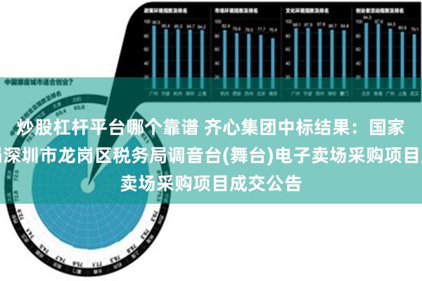 炒股杠杆平台哪个靠谱 齐心集团中标结果：国家税务总局深圳市龙岗区税务局调音台(舞台)电子卖场采购项目成交公告